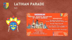 Read more about the article LATIHAN PARADE BUDAYA NUSANTARA SD