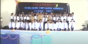 Read more about the article VIDEO PERPISAHAN SMP SANTO ANDREAS 2007