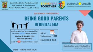Read more about the article WEBINAR PARENTING “Being Good Parents in Digital Era”