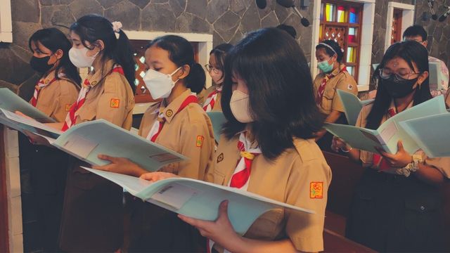 Rabu Abu 2023 - SMP Santo Andreas 2